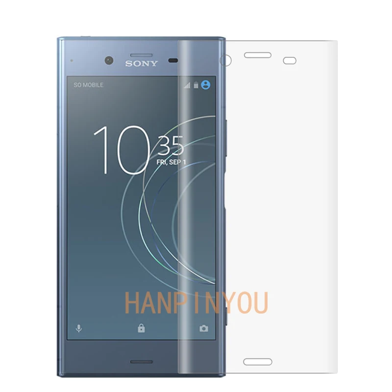 Для Sony Xperia XZ1 / Dual F8341 5 2 &quotтвердость 9H 3D полное покрытие тонкое закаленное
