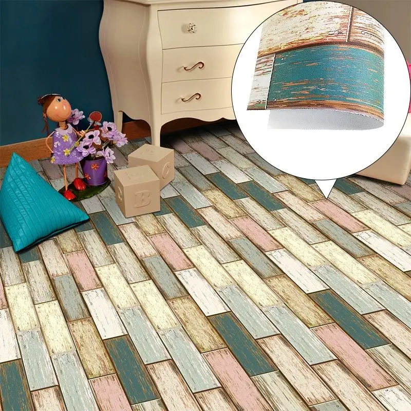 25 шт./рулон самоклеющиеся наклейки на пол богемные стену имитация керамической