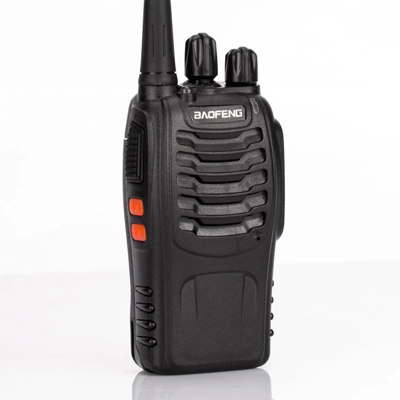 20 шт. BF 888S рация fm приемопередатчик с фонариком 400 470 МГц двухдиапазонный интерфон