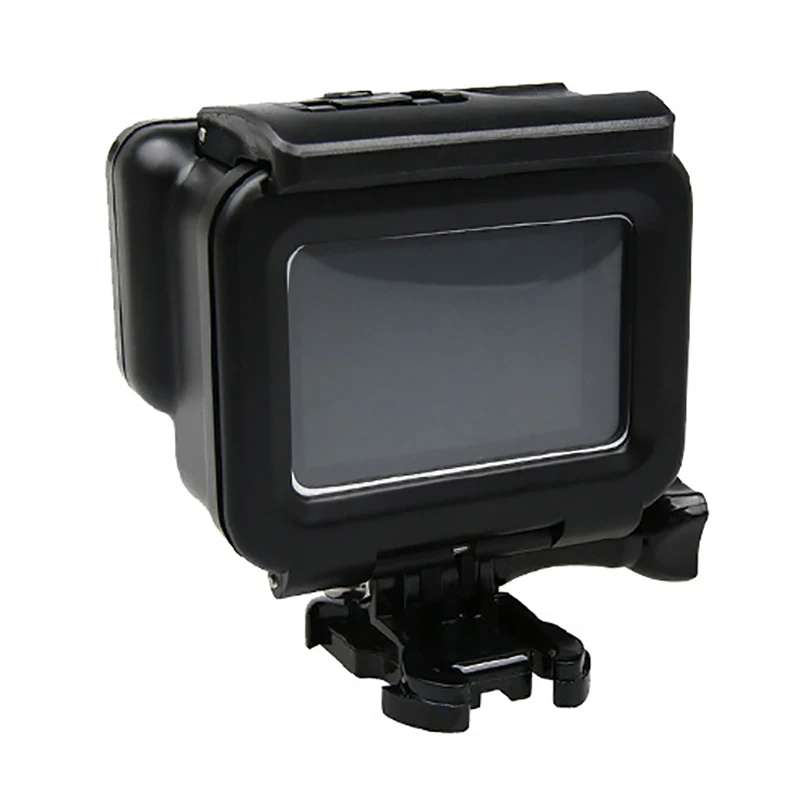 Black 45m Diving Waterproof Case For GoPro Hero 7 6 5 Action Camera Underwater Housing Go Pro Accessory | Электроника