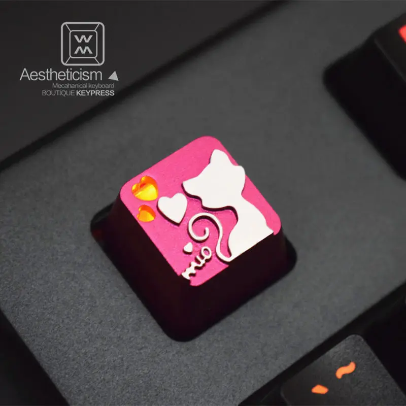 1 шт. металлический Алюминий сплав с подсветкой ключ Кепки для механической