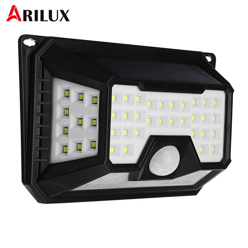 ARILUX водонепроницаемый 66 светодиодный солнечный свет 3 режима PIR датчик движения