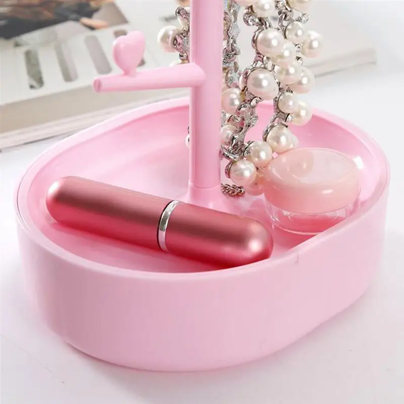 Настольное двухстороннее зеркало для макияжа туалетного столика вращающееся с