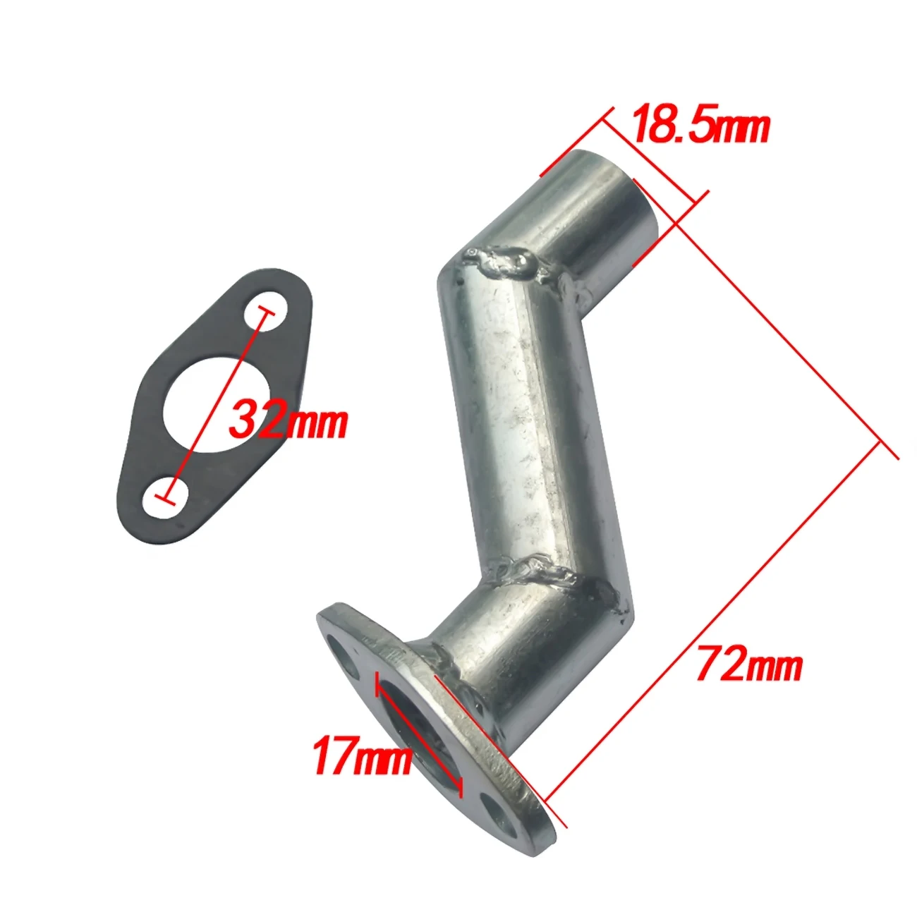 

Red CNC Cylinder Head Cover & A7TC Spark Plug For 80cc Engine Motorized Bicycle