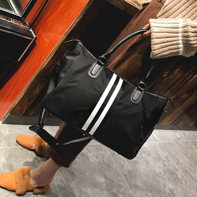 Брендовая дорожная сумка водонепроницаемая Большая вместительная ручная для