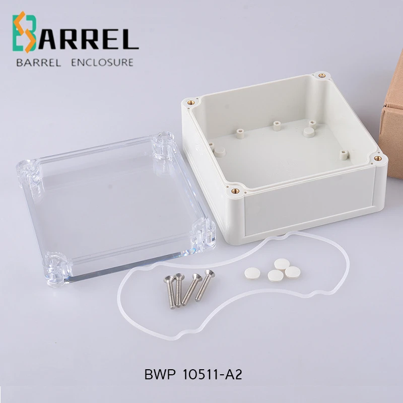 120*120*61mm IP68 waterproof plastic electronic enclosure ABS circuit board project box electrical supplies housing DIY casing |