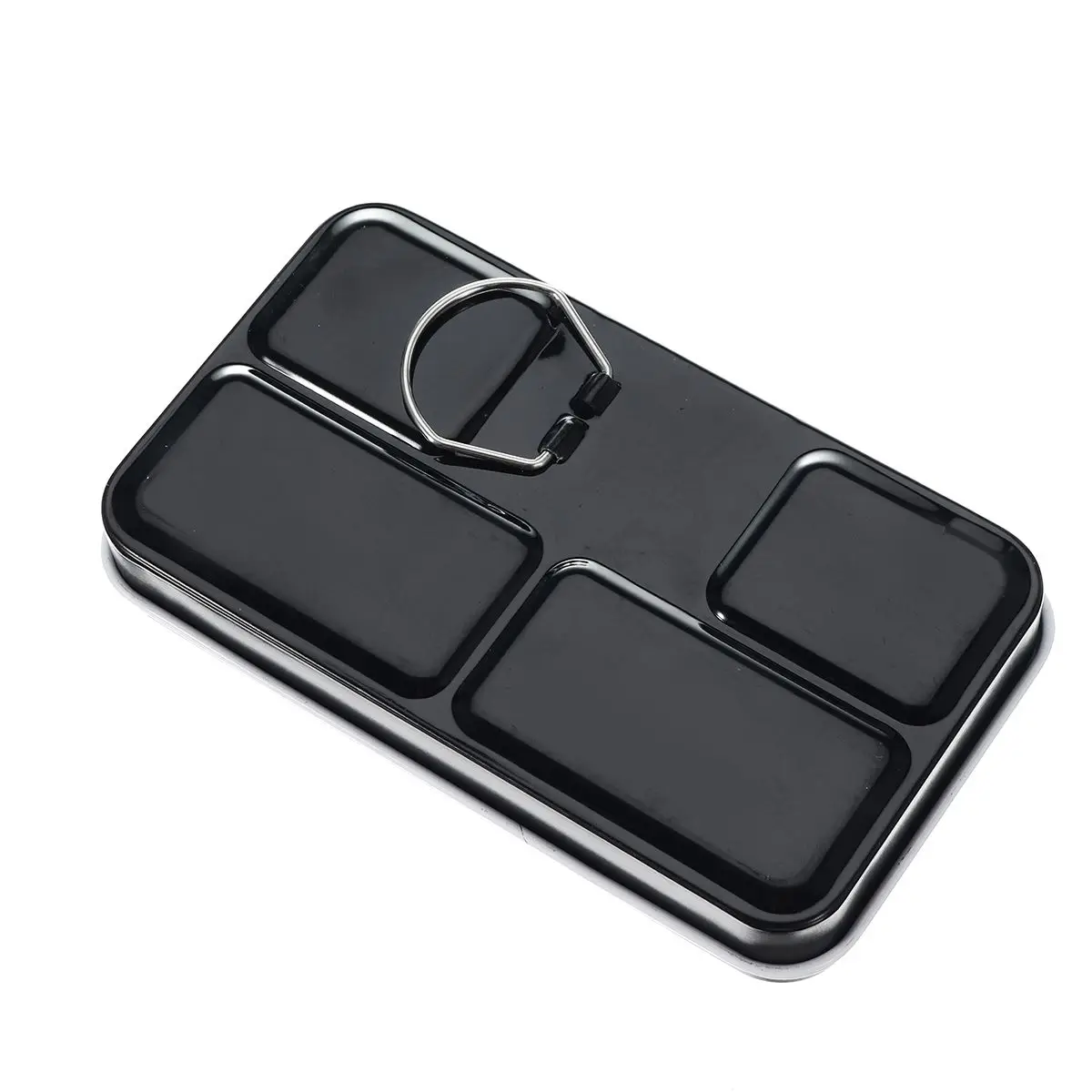 Может вместить 12 сеток пустых акварельных красок коробка палитра хранение