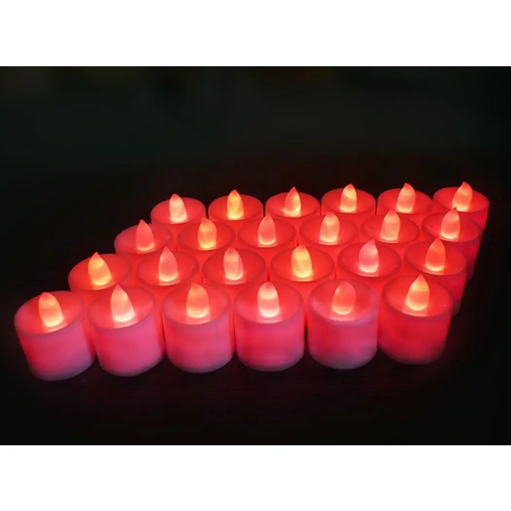 Shape Light Set LED Home Festival Bar 12 Lights Pcs Celebration Flashing KTV Tea Up Restaurant Party etc Candle | Дом и сад