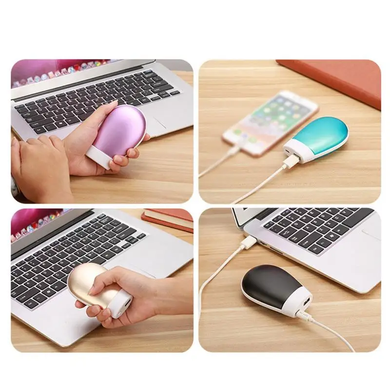 3000/5200 мАч Теплый ручной инструмент Power Bank Электрический нагревательный USB три