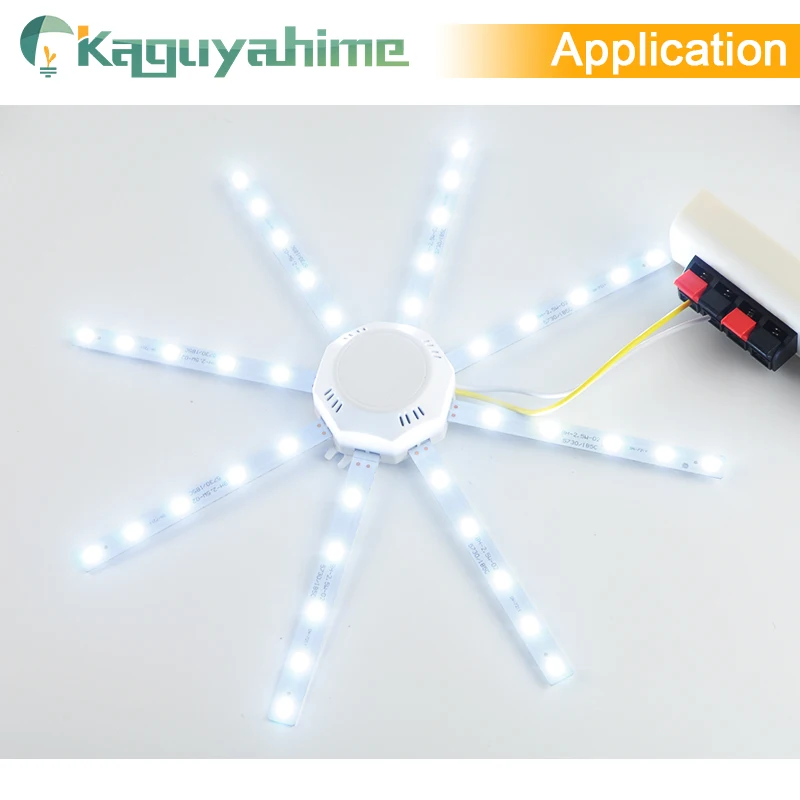 Kaguyahime светодиодный модуль Mini/осьминог/круглый Панель свет лампы трубки 220V 12W 18W 24W