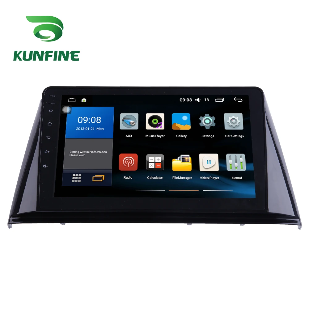 Восьмиядерный 1024*600 Android 8 1 автомобильный DVD GPS навигационный плеер Deckless стерео для