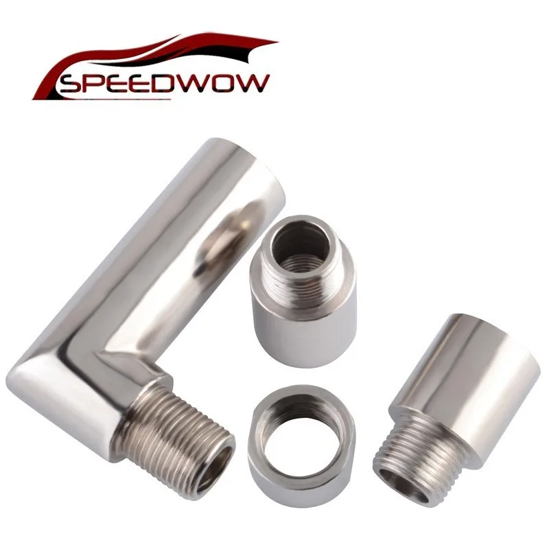 SPEEDWOW M18 * 1 5 90 градусов O2 расширитель датчика кислорода распорка Bung расширение