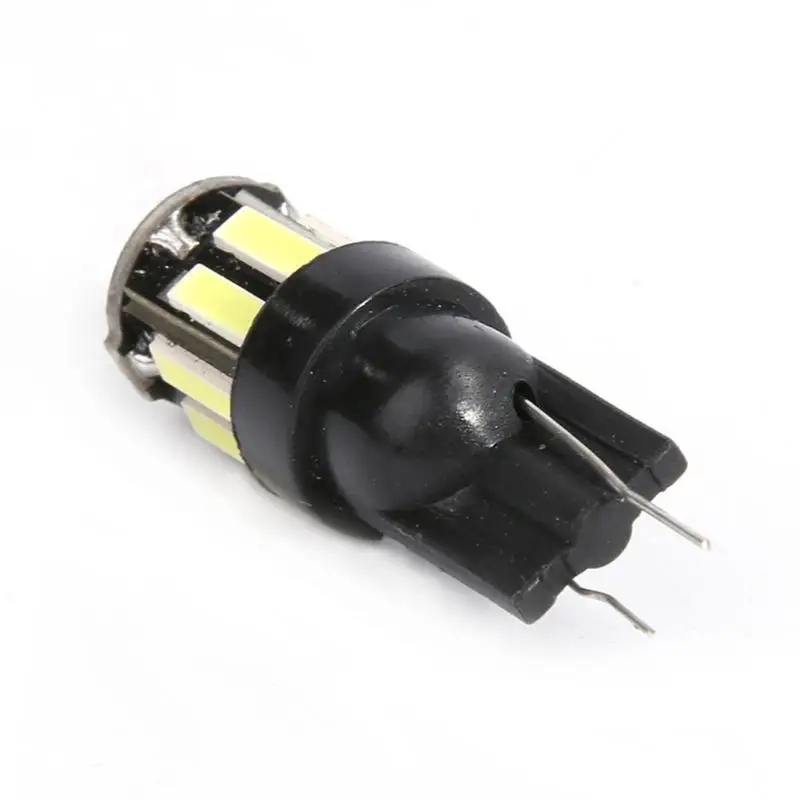 VODOOL 2 шт. DC 12V автомобильный светодиодный светильник лампы T10 7020 10SMD Авто замена для