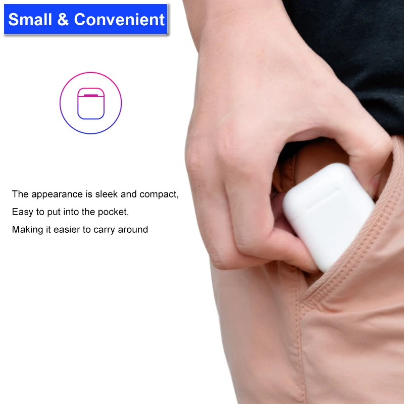 SUNQi i12 TWS Mini wrieless Bluetooth 5 0 наушники 3D стерео звук истинный беспроводной сенсорный