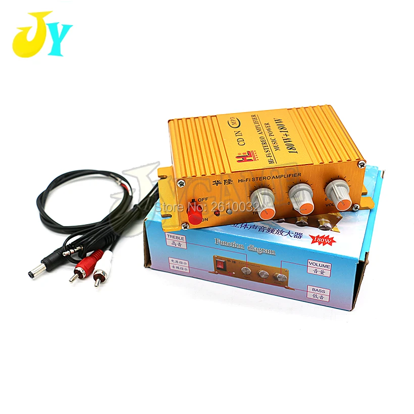 Игровой автомат для аркадной игры Hi-Fi стерео усилитель 180 Вт + мини мощности