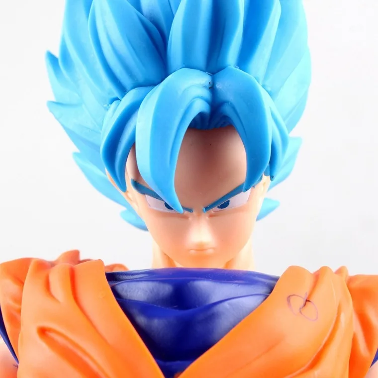 Аниме Dragon Ball Z 42 см Risurrezione F Сон Гоку Супер большой ПВХ фигурка Da Collezione Modello Giocattoli