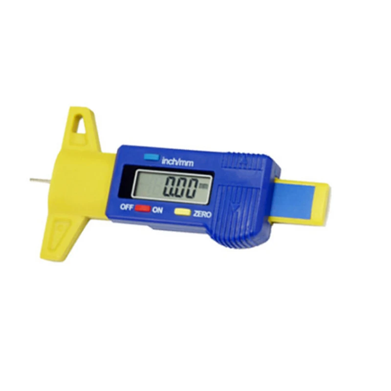 DANIU Auto Car Digital Tire Tread Depth Gauge LCD Tyre tread gauge 0-25mm Measurer Tool Caliper High Quality | Инструменты
