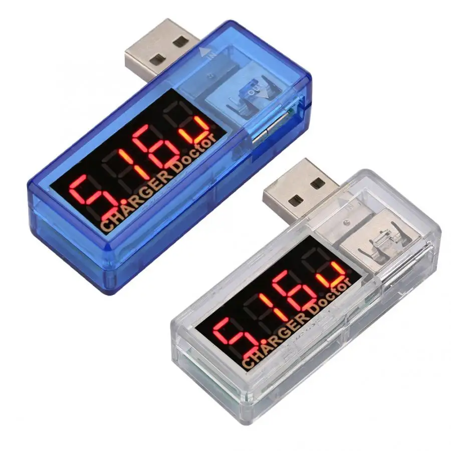 USB Charger Tester Digital Mobile Power Charging Current Voltage Ammeter Tester|Измерители тока| |
