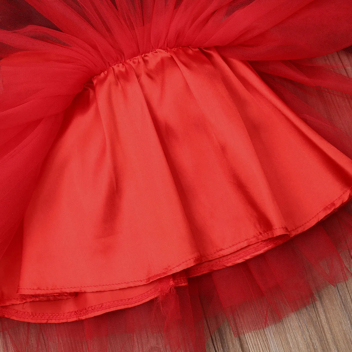 2019 Princess Kids Baby Girls Lace Flower Dress Bow Tulle Tutu Party Dresses | Детская одежда и обувь