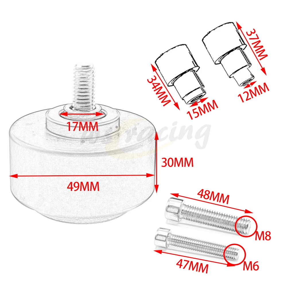 

CNC Motorcycle Frame Crash Pad Silder Falling Protector Guard For KTM DUKE 125 200 390 2011-2015 RC125 RC200 RC390 2014 UP