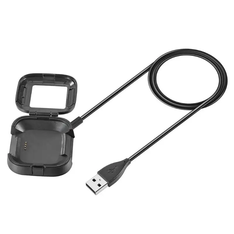 Зарядное устройство для умных часов док станция Чехол Fitbit Versa Lite/Versa с usb кабелем 1
