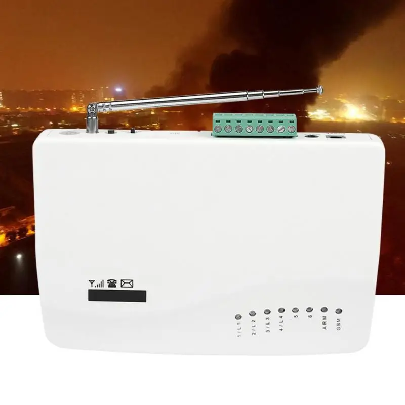 Беспроводной голосовой охранной сигнализации системы двойной PIR Охранная GSM