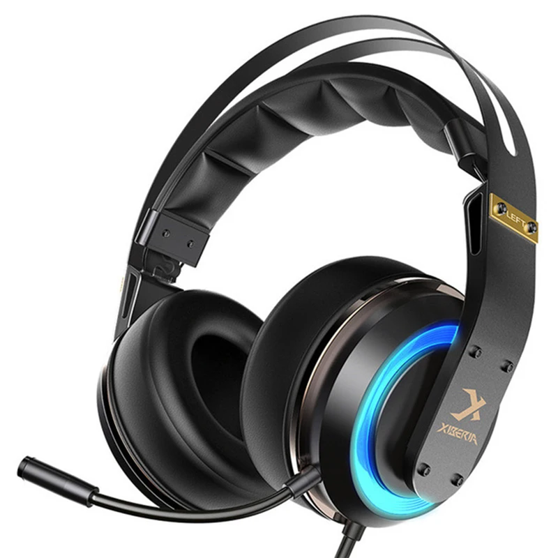 Топ Xiberia T19 Pc Gamer гарнитура Usb 3D объемный звук Игровые наушники с активным