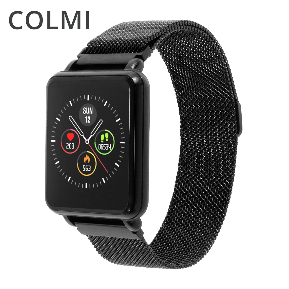 COLMI Land 1 полностью умные часы с сенсорным экраном IP68 Водонепроницаемые Bluetooth спортивные фитнес-трекер мужские умные часы для IOS Android телефон