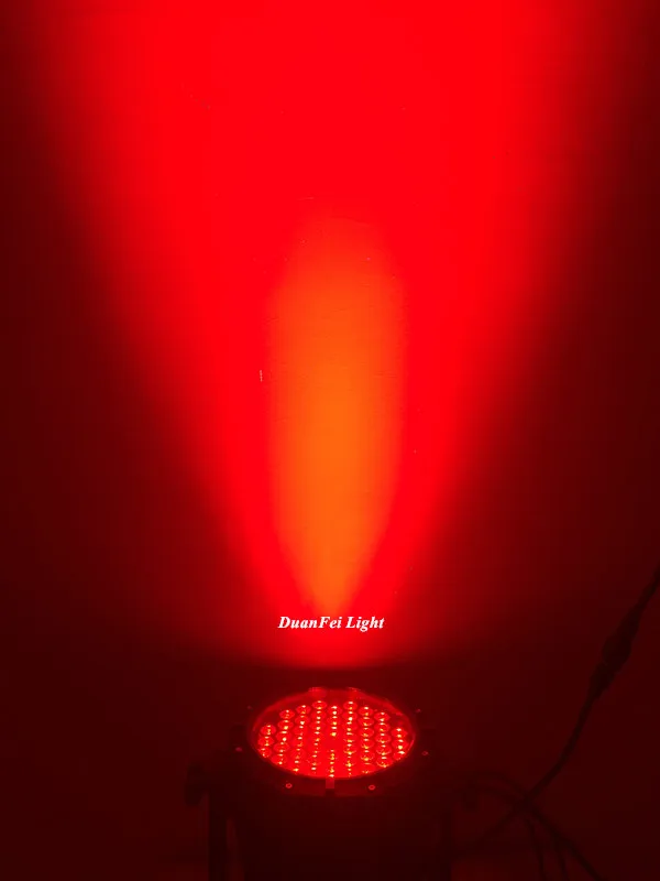 6 партий 54x3 Вт rgb par Светильник dj dmx s 3 в 1 моющийся цвет светодиодные Банки