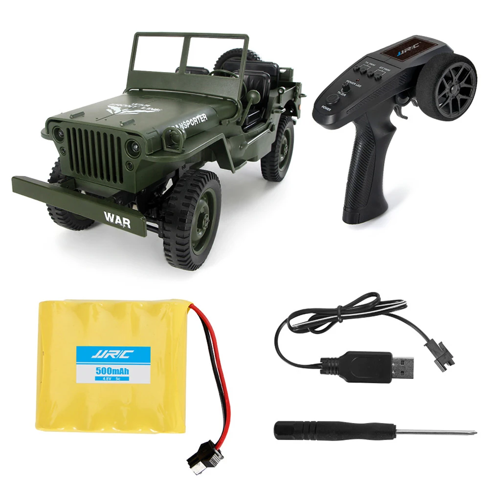 JJRC Q65 1:10 RC Автомобиль 2 4G 4WD кабриолет с дистанционным управлением Свет джип