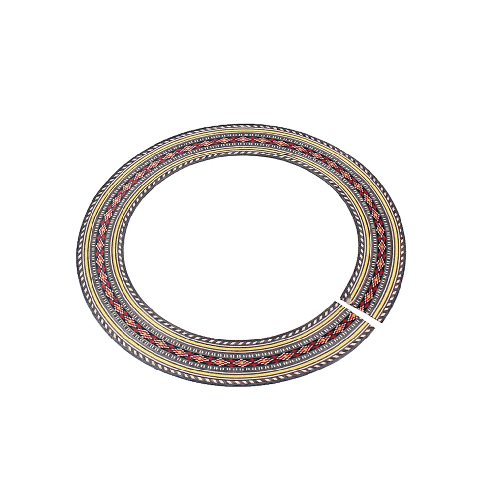 GXB24 Классическая гитара деревянная инкрустированная Soundhole розетка акустической гитары деревянная часть