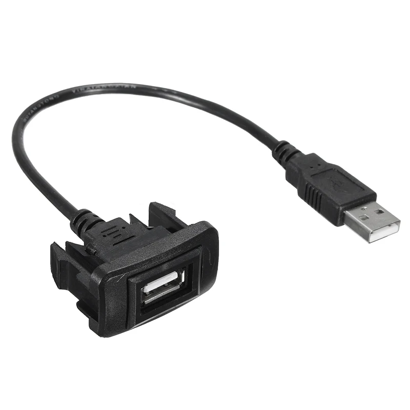 JX LCLYL приборной панели автомобиля заподлицо 2 0 USB свинцовый Удлинительный кабель