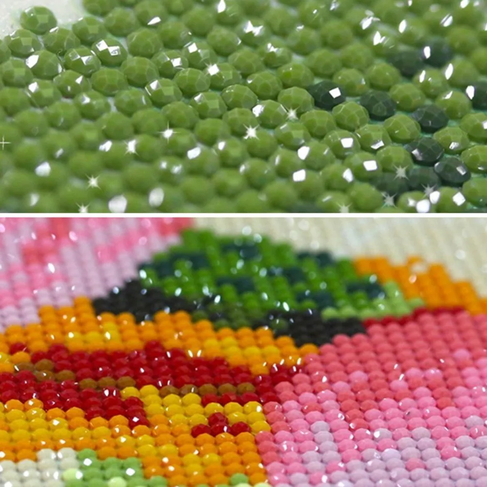 Алмазная вышивка DIY алмазная живопись Красная роза цветок лед картина крестиком