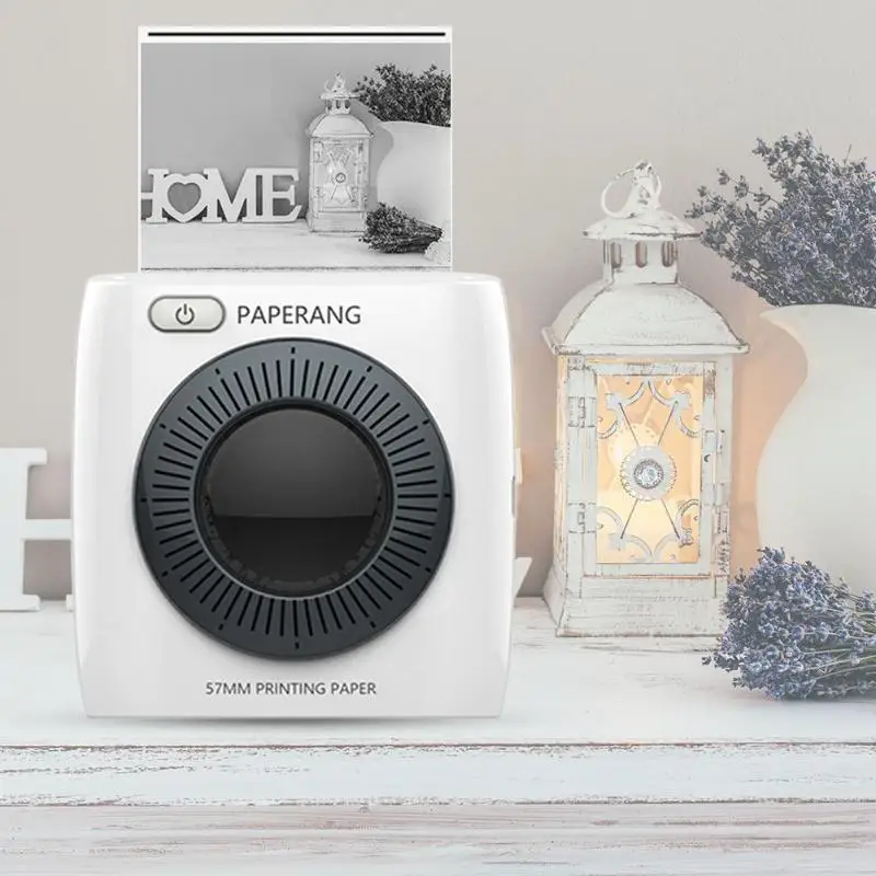 Портативный карманный мини принтер PAPERANG P2 с Bluetooth беспроводное соединение для