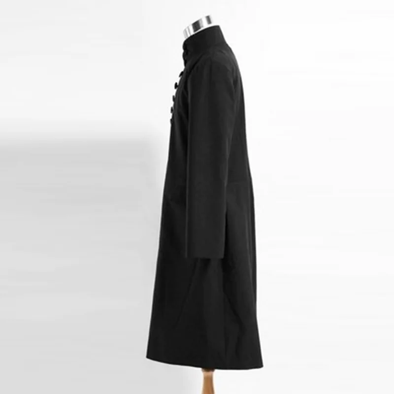 Hermi Cos комплект мастера в школе профессора Снегг плащ для косплея длинная куртка