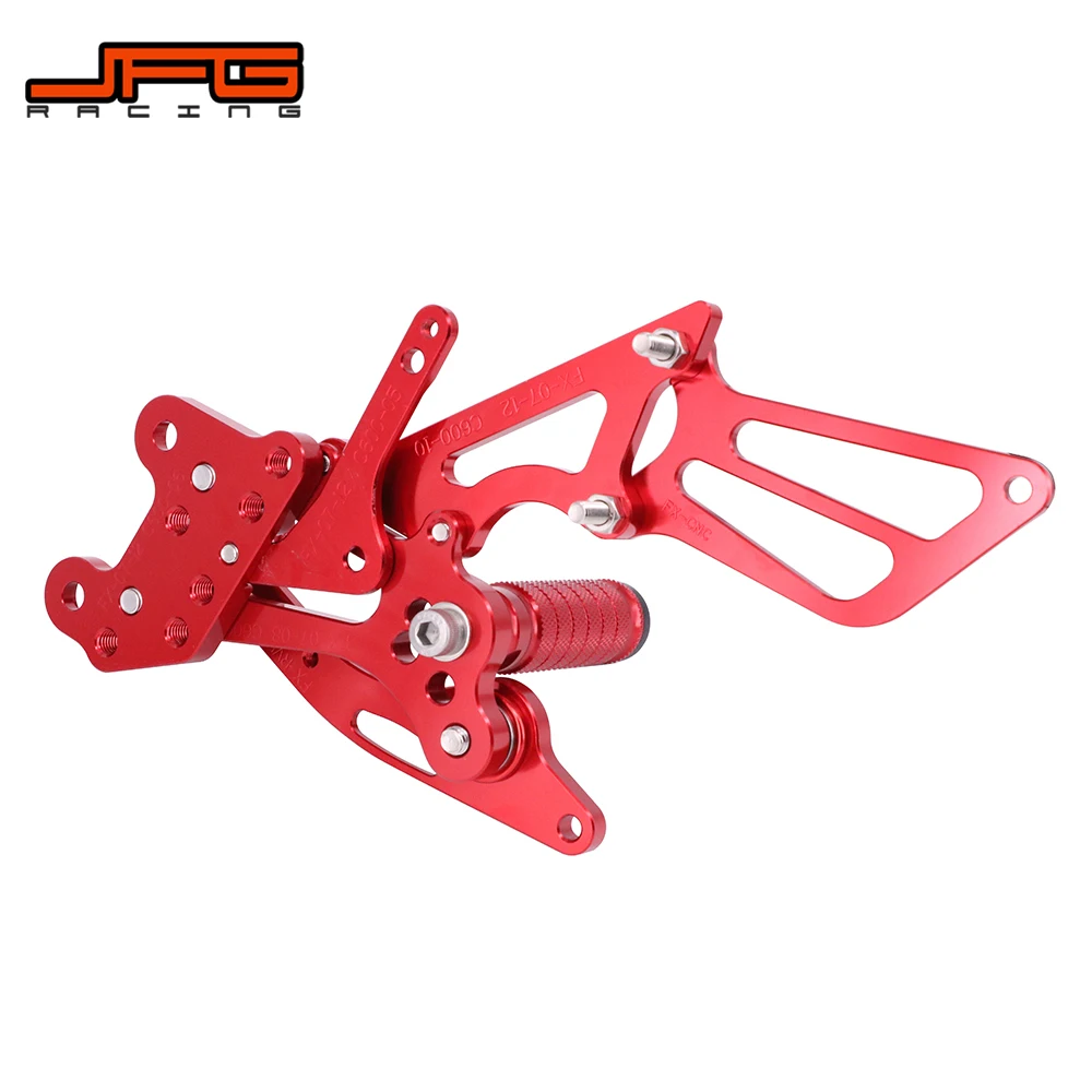 Мотоцикл с ЧПУ Регулируемые подножки педали для автомобиля Rest Rearset HONDA CBR1000RR 2004 2007