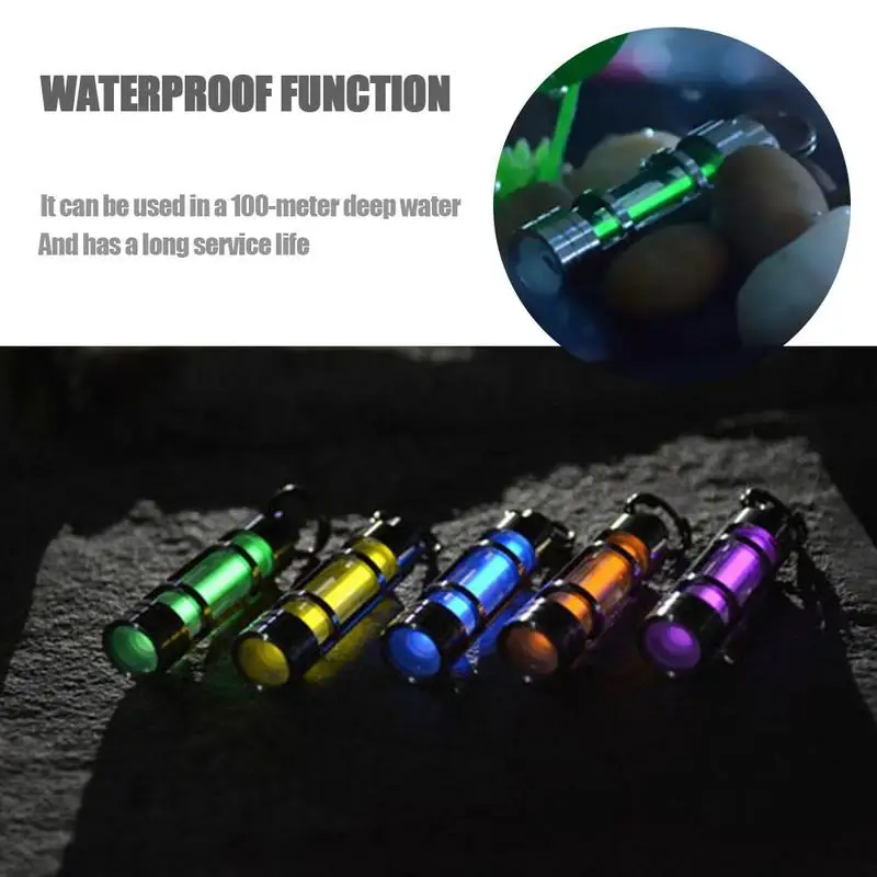 Наружная спасательная аварийная лампа титановый сплав Тритий газовая катод