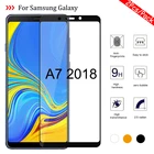 Стекло для Samsung Galaxy A7 2018 A750 шт.упак., закаленное стекло на Samsun Glaxy A 7 2018 A72018, чехол Sklo, 1-2