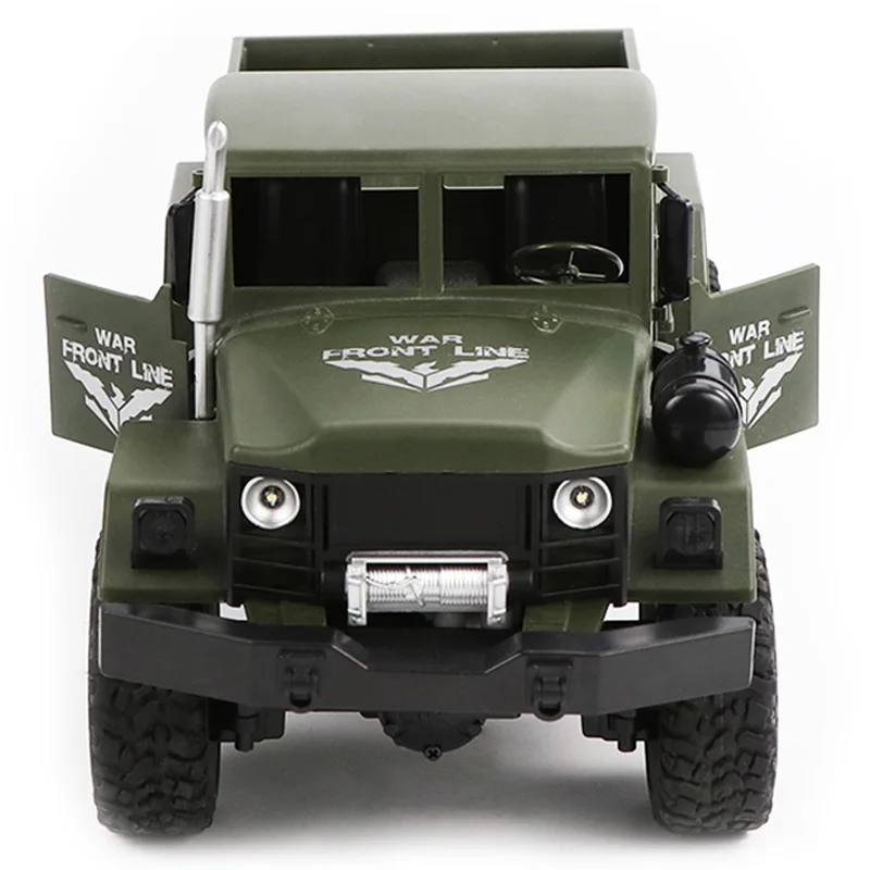 JJRC Q62 радиоуправляемые автомобили игрушки 1/16 2 4 г 4WD внедорожный военный грузовик
