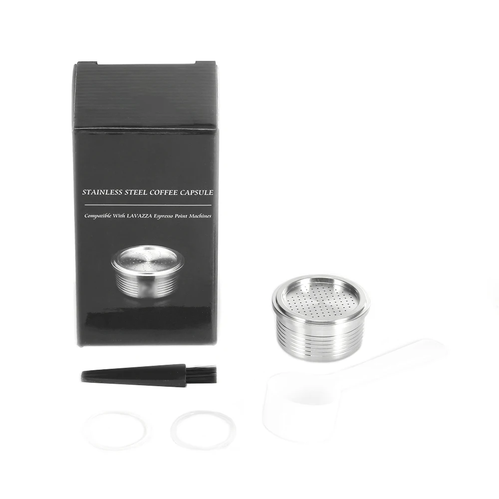Многоразовая кофейная капсула с фильтром из нержавеющей стали для приготовления