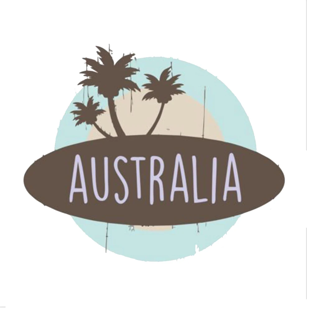 

Australian Holiday Vinyl Car Window Sticker Helmet Decorative Personality Accessories Decoration