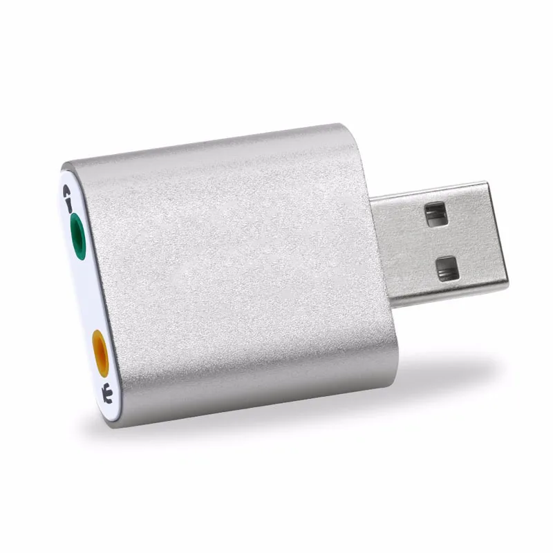 Внешний стереозвук адаптер USB для Windows и Mac. Подключи работай без драйверов (AU