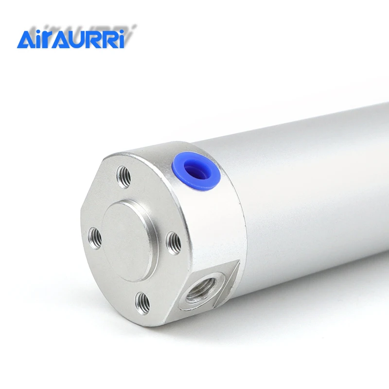 smc type pneumatic cylinder 50mm bore 25/50/75/100/125/150mm stroke CG1BN Rubber bumper / CG1BA air cushion round | Обустройство дома