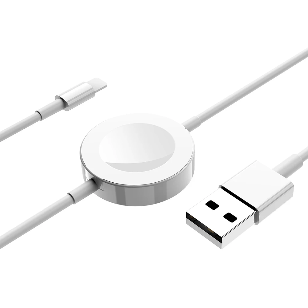 KISSCASE 2 в 1 кабель для быстрой зарядки ipad iphone 8 XR X 7 USB Дата магнитное Беспроводное