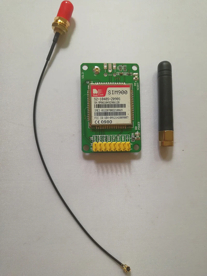 Плата для разработки модуля SIM900 GPRS промышленный диапазон GSM MMS позиционирования