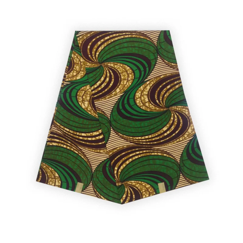 

flower wax excellent design veritable ankara african printed fabric 100% cotton new classics african wax green flower V-L 020