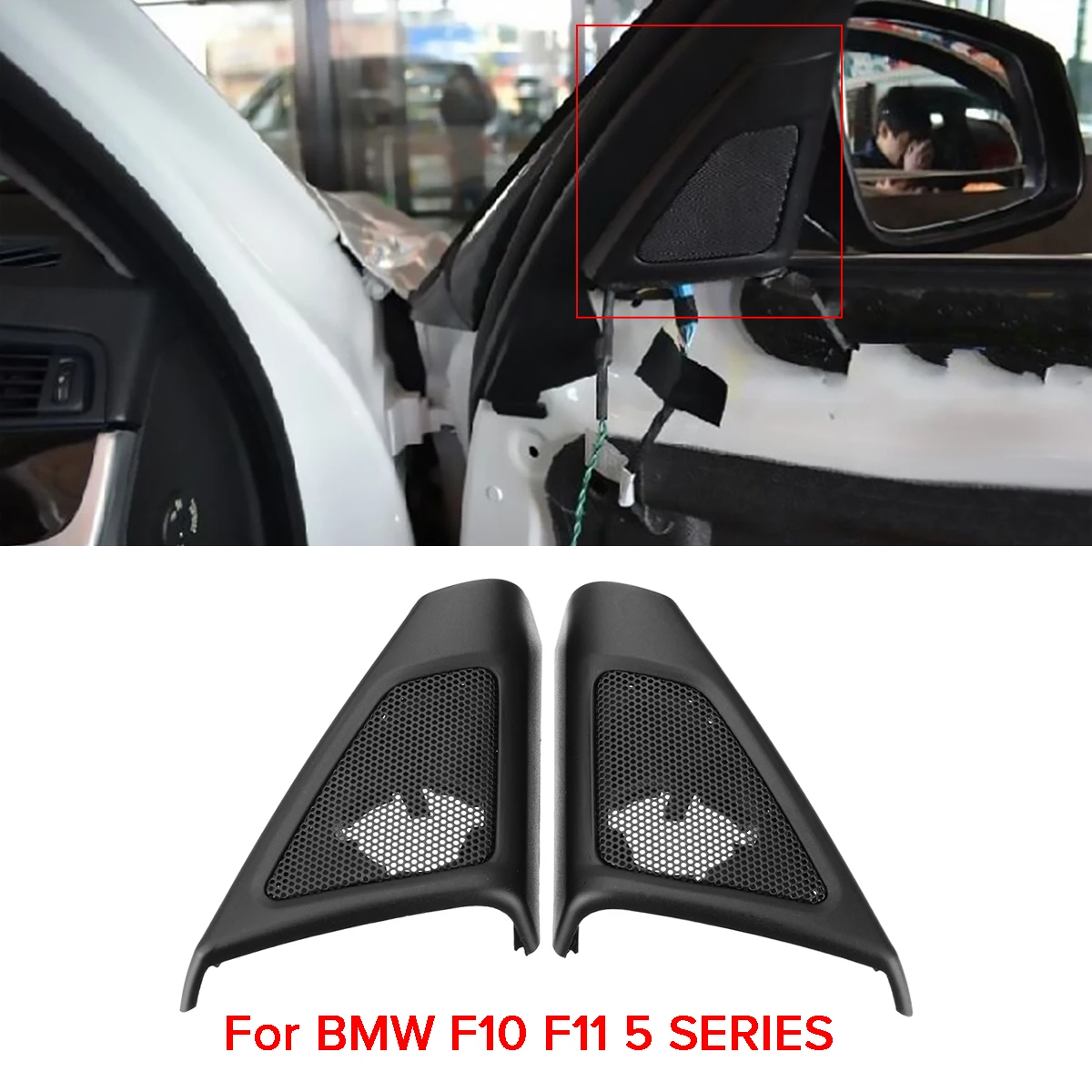 1 пара Чехол для BMW F10 F11 5 Series 2009 2010 2011 2012 2013 2014 2016|Рулевые колеса и клаксоны| |