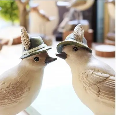 

Decorative Arts, Creative Resin Bird, Desktop Ornaments, Christmas Decorations