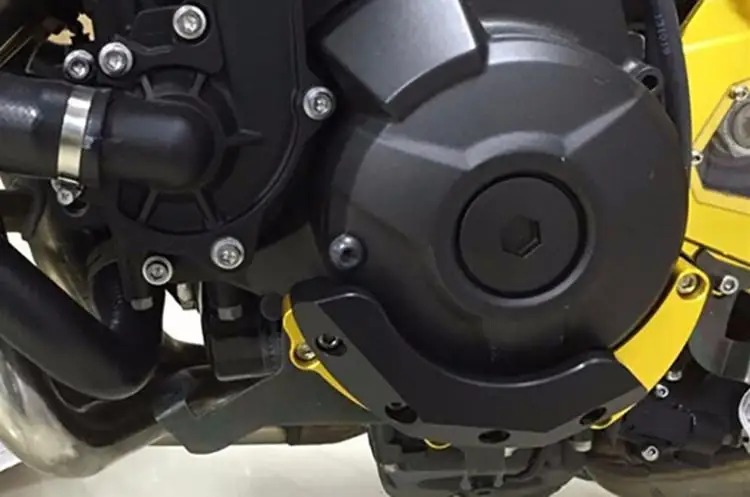 Чехол слайдер для защиты двигателя YAMAHA MT09 MT 09 2014 2015 2016 2017|Накладки и декоративные