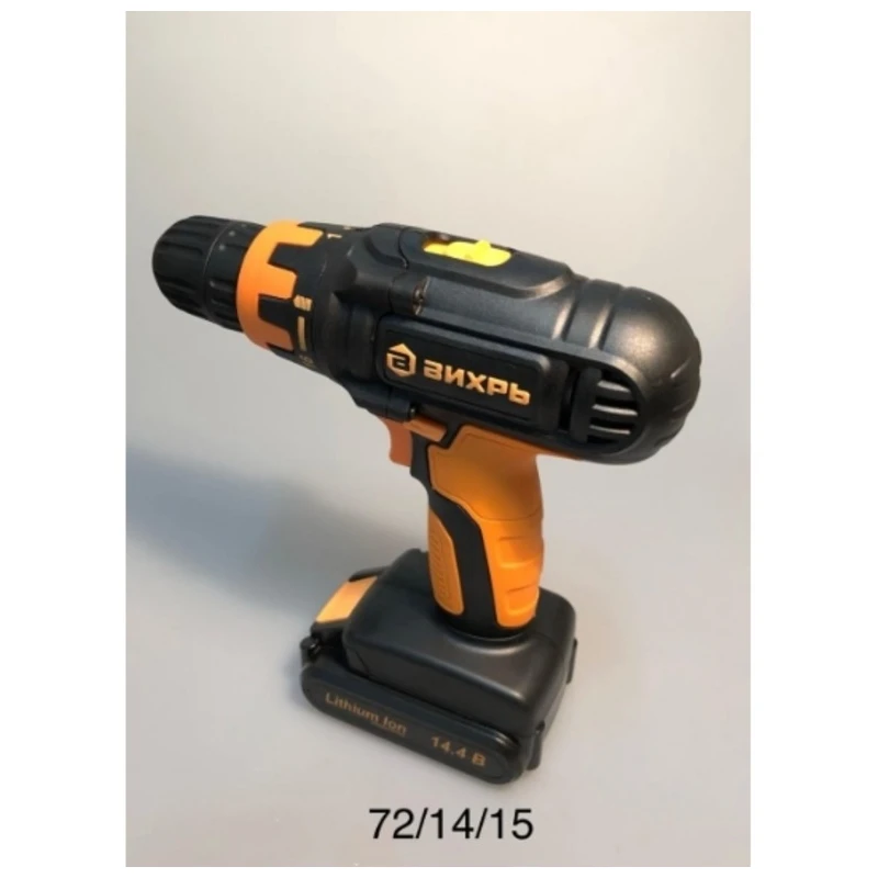 Дрель аккумуляторная шуруповерт Вихрь ДА 14.4Л 2 72/14/15|cordless| |